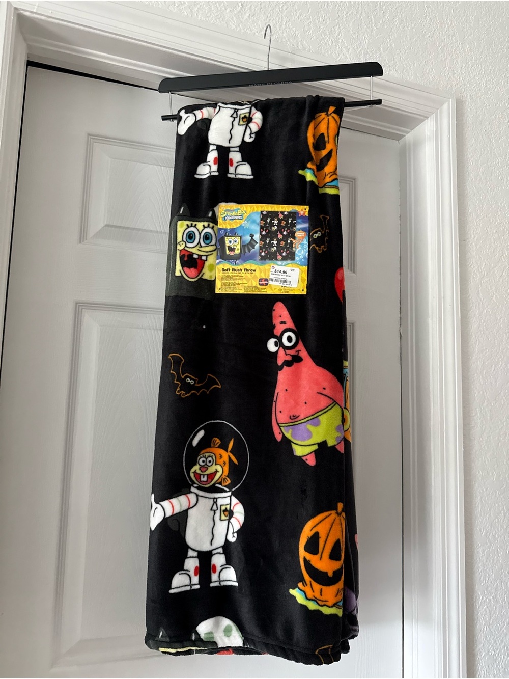 SpongeBob Halloween Throw Blanket